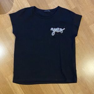 ZARA Black tee